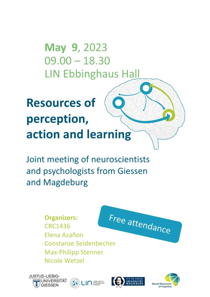 save the date Resources of perception, action and learning