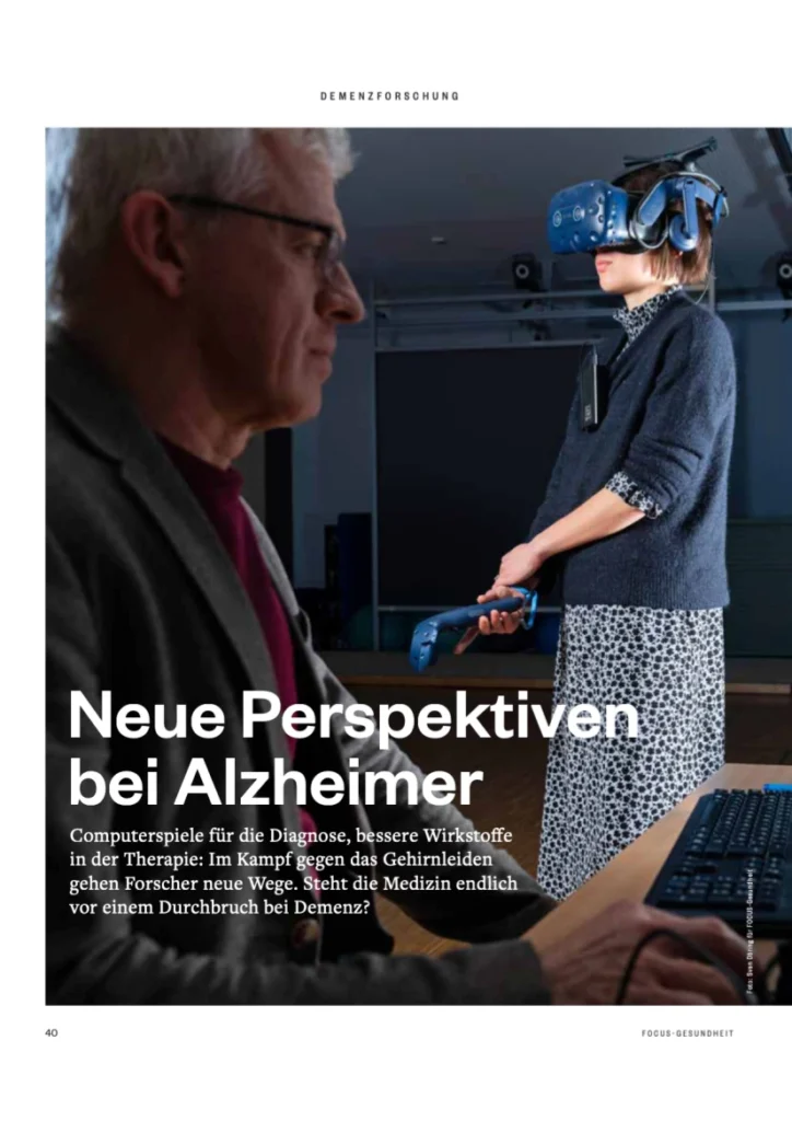 FOCUS-Gesundheit: Neue Perspektiven bei Alzheimer
