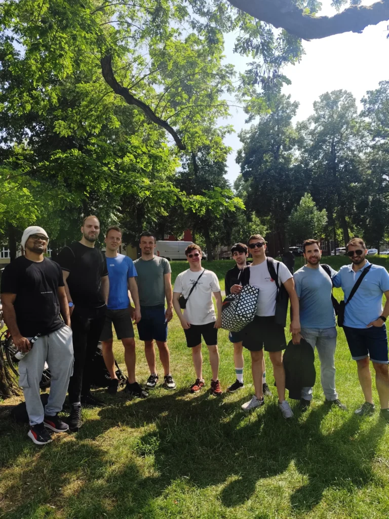 get togehter with PhD students