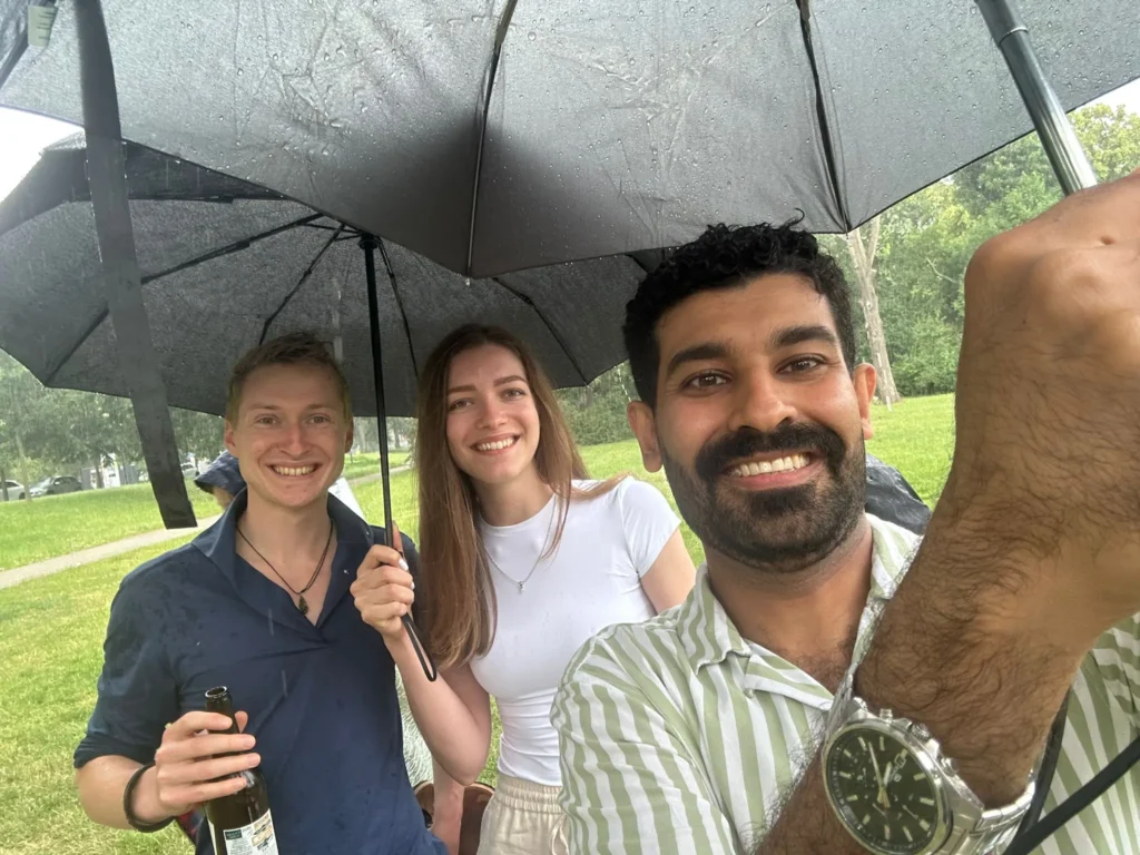 BBQ at the Nordpark Magdeburg