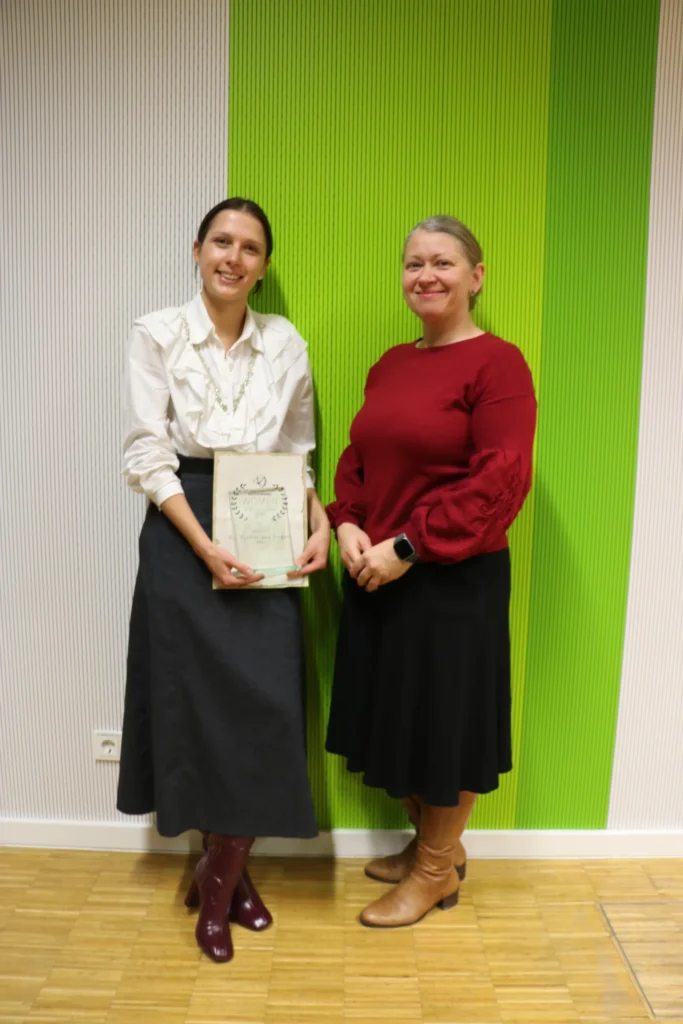 Vladislava Segen OWN-Award Winner 2025