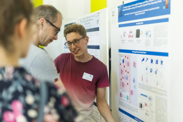 networking with around 50 PhD students and postdocs